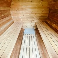 Vorschaubild: 
Privasphäre im Saunafass ohne Fenster Relax von Finnwerk