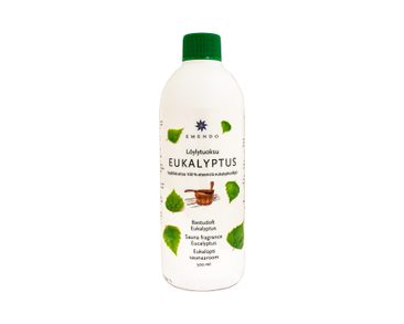 Aufussaroma Emendo 500ml Birkenduft Große Flasche Studiobild