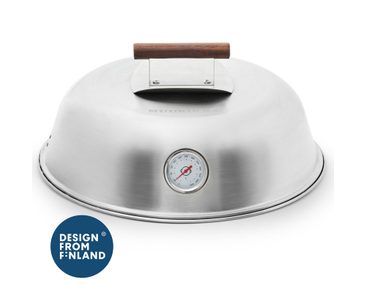 Deckel fuer Muurikka 58 Feuerpfannen mit integriertem Thermometer.jpg