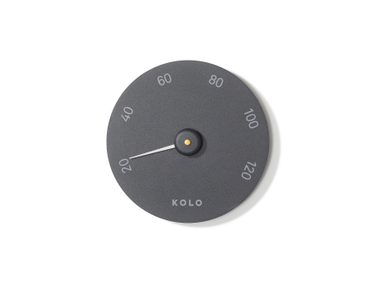 Kolo Thermometer 1 schwarz