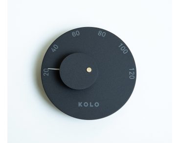 Kolo Thermometer 2 schwarz