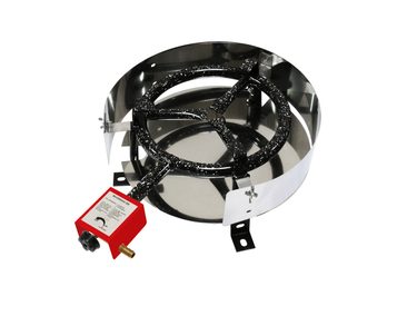 Murrikka-D300 Tisch Gas Ringbrenner für Feuerpfannen und Paella