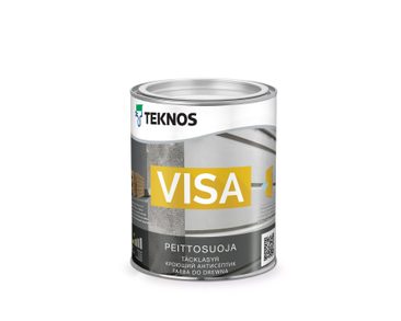 Teknos Visa Holzlasur Schwarz, Holzlasur für aussen Markenqualität