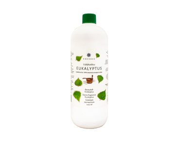 XL-FLasche Sauna-Aroma Emendo 1000ml Eukalyptusduft Studiobild