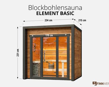 Blocksauna Element Basic