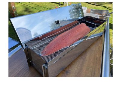 Jaeger-Lachsbox Räucherofen CLASSIC für Lachsfilet, Fisch, Garnelen uvm.