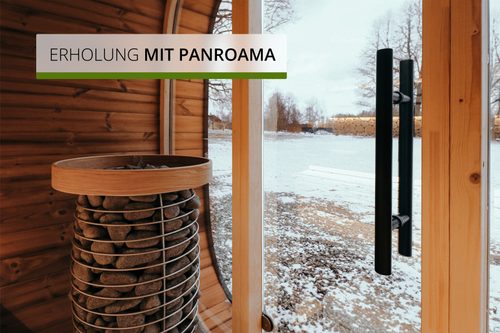 Vorschaubild: 
Luxus Saunakabine Round Cube Mini