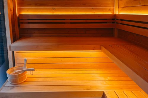 Vorschaubild: Luxus Sauna Kabine in Gartensauna Element Choice
