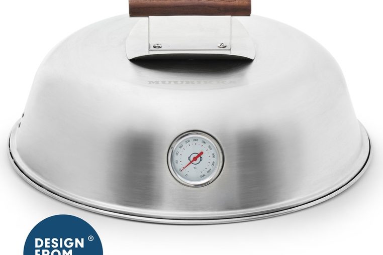 Deckel fuer Muurikka 58 Feuerpfannen mit integriertem Thermometer.jpg