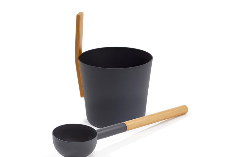 Kolo Saunaeimer-Set Kolmas in schwarz