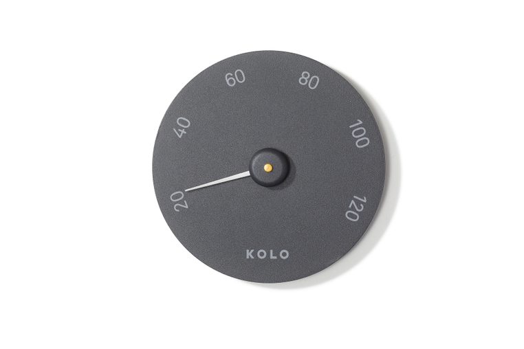 Kolo Thermometer 1 schwarz