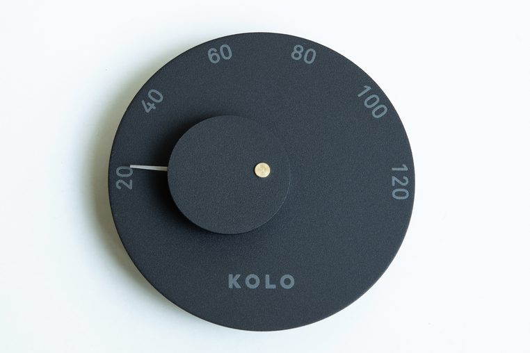 Kolo Thermometer 2 schwarz