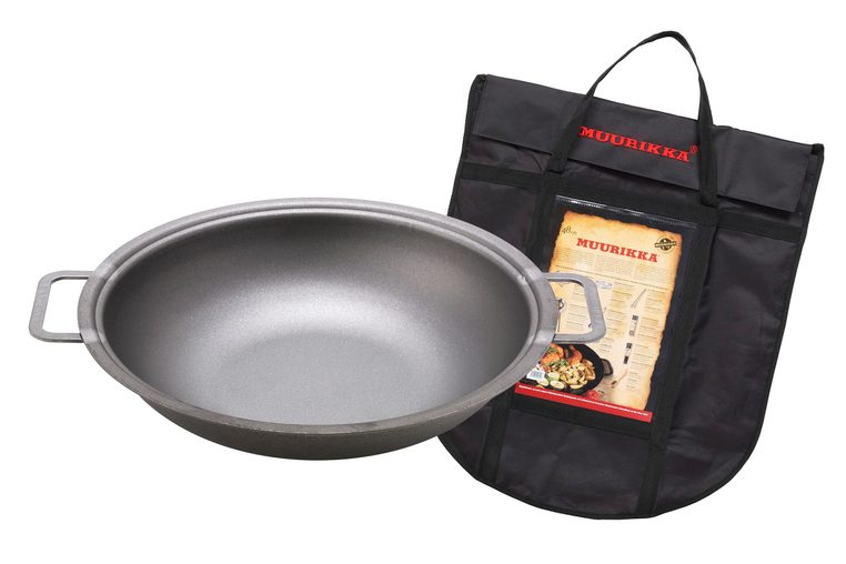Muurikka Feuerwok Ø 43 cm und Tasche