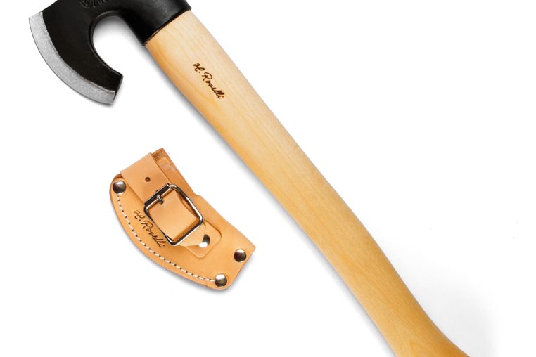 R850 die Outdoor-Axt mit lederscheide Original Roselli